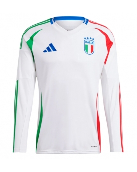 Italia Maglia Gara Trasferta Repliche Europei 2024 Maniche Lunghe Italia Maglia Gara Trasferta Repliche Europei 2024 Maniche Lunghe